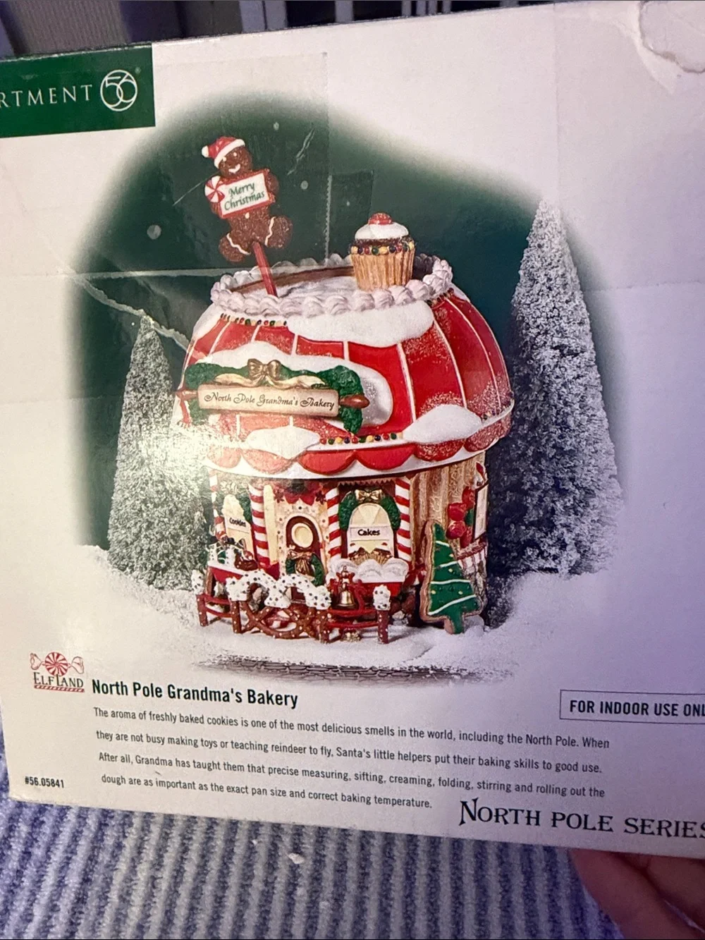Department 56 North Pole Series Grandmas Bakery